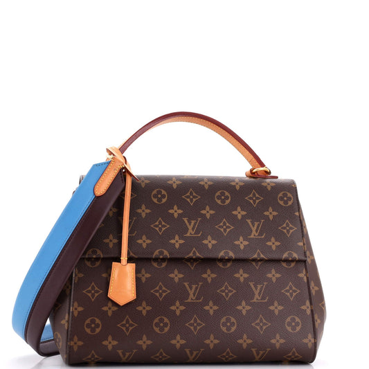 Louis Vuitton Cluny Top Handle Bag Monogram Canvas MM