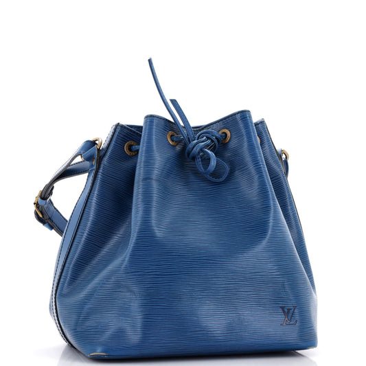 Louis Vuitton Petit Noe NM Handbag Epi Leather