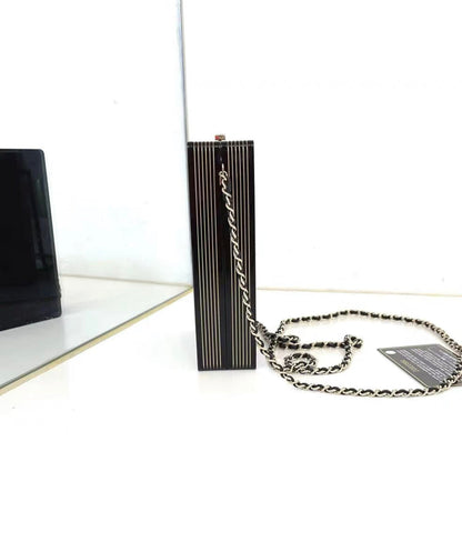 Chanel Luxury Leather Black Clutch Style 11