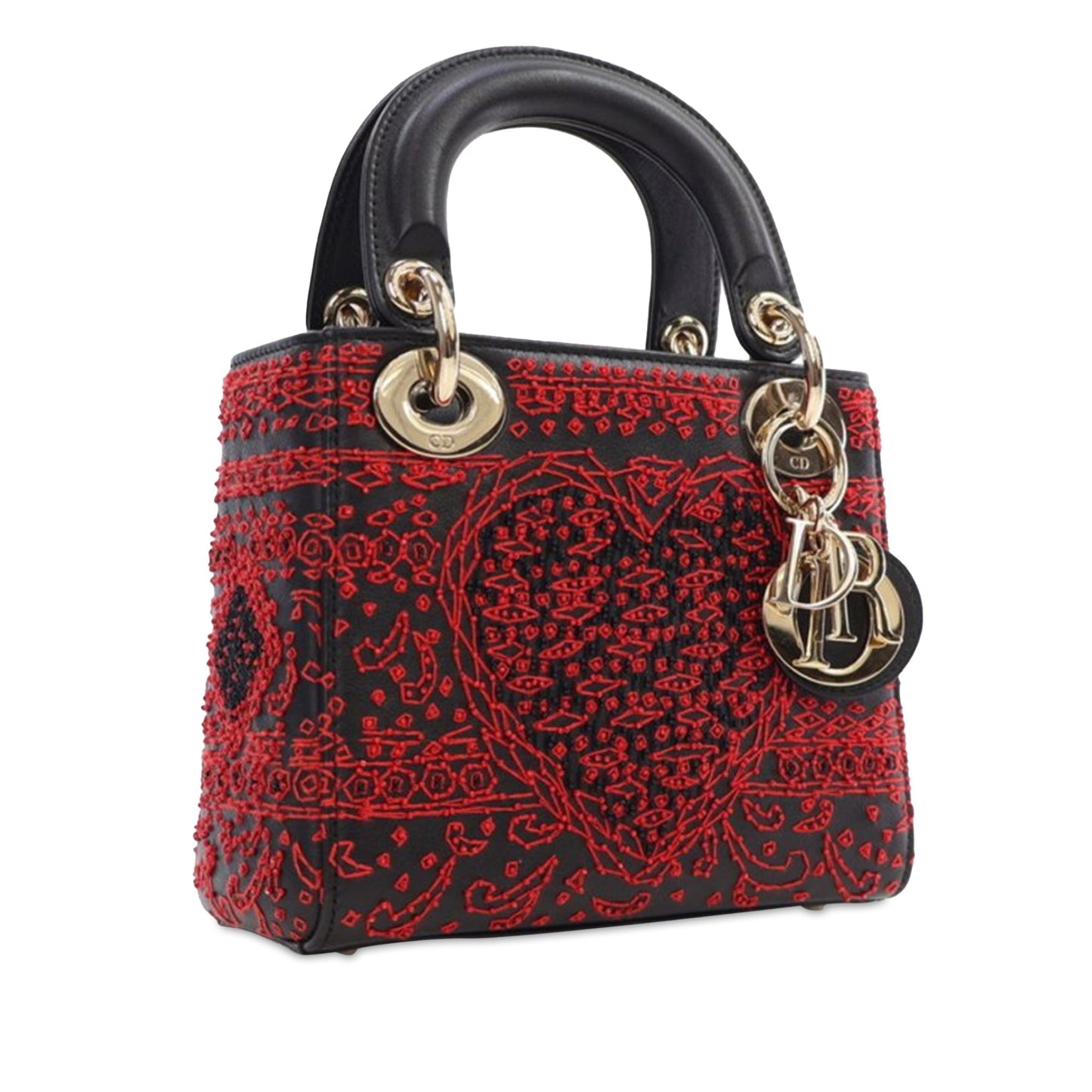 Dior Lady Dior Chain Leather Shoulder Bag