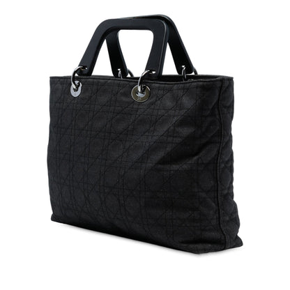 Dior Lady Dior Cannage Black Handbag Style 4