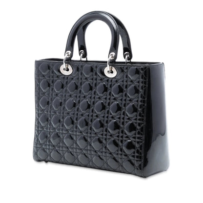 Dior Lady Dior Cannage Black Handbag Style 2