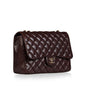 Chanel Lambskin Brown Shoulder Bag