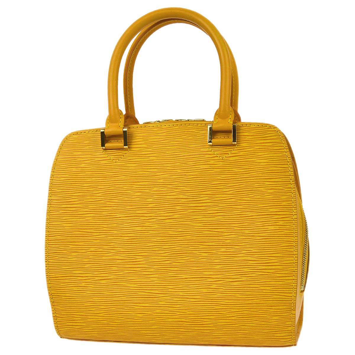 Louis Vuitton 1998 Yellow Epi Pont Neuf Handbag M52059