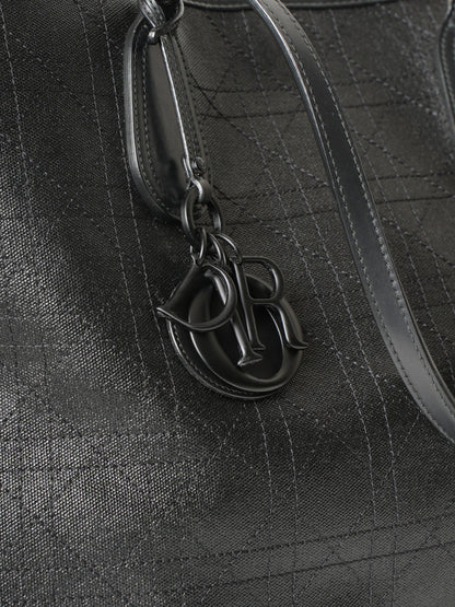 Christian Dior Cannage Quilted Panarea Tote Bag
