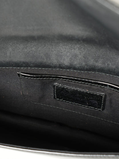 Christian Dior Black Cannage Clutch