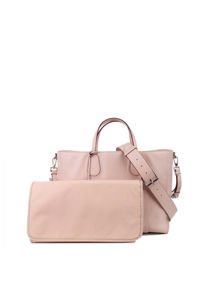 Dior Pink Leather Diaper Tote