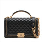 Chanel Boy Chanel Chain Shoulder Bag Black G
