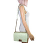 Chanel bag Caviar Chevron Quilted Medium Boy Flap Light Green