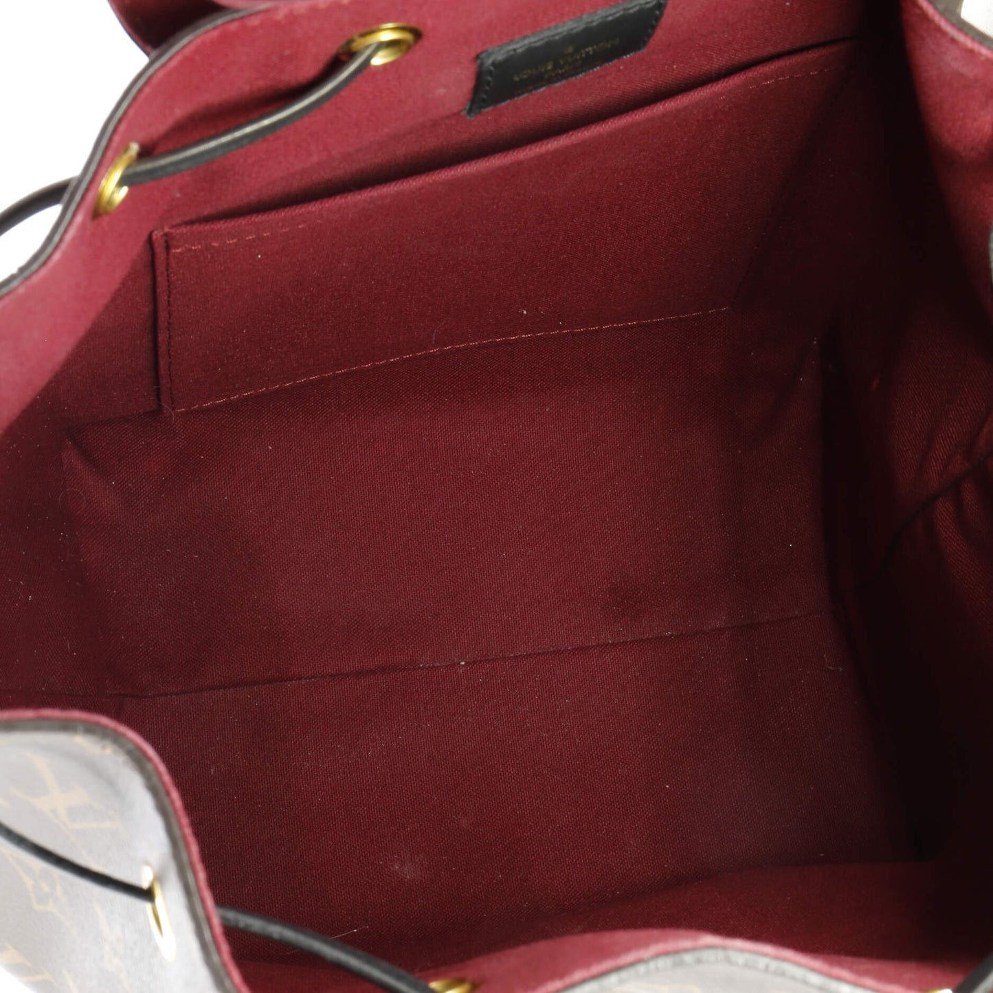 Louis Vuitton Montsouris NM Backpack Monogram Canvas with Leather PM