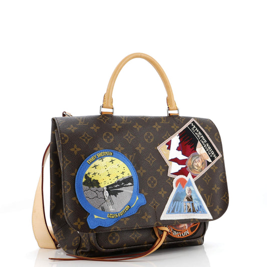Louis Vuitton Cindy Sherman Camera Messenger Bag Patch Embellished Monogram Canvas