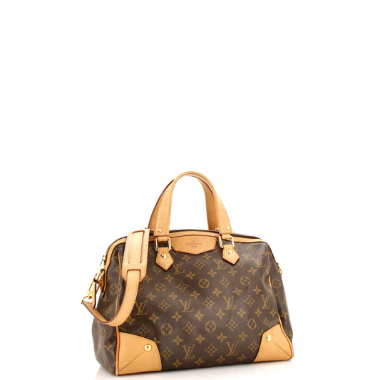 Louis Vuitton Retiro Handbag Monogram Canvas PM
