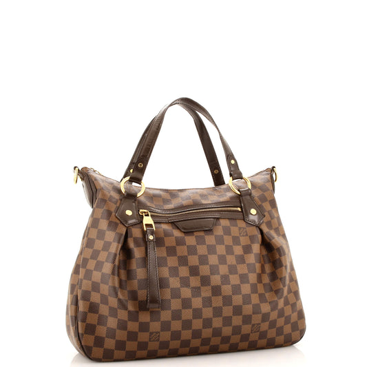 Louis Vuitton Evora Handbag Damier MM