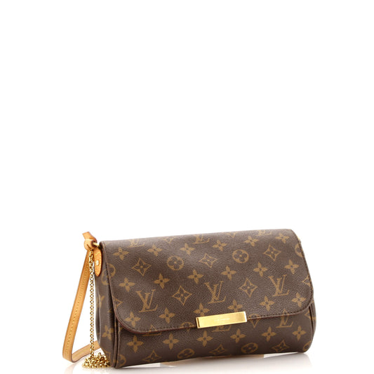 Louis Vuitton Favorite Handbag Monogram Canvas MM