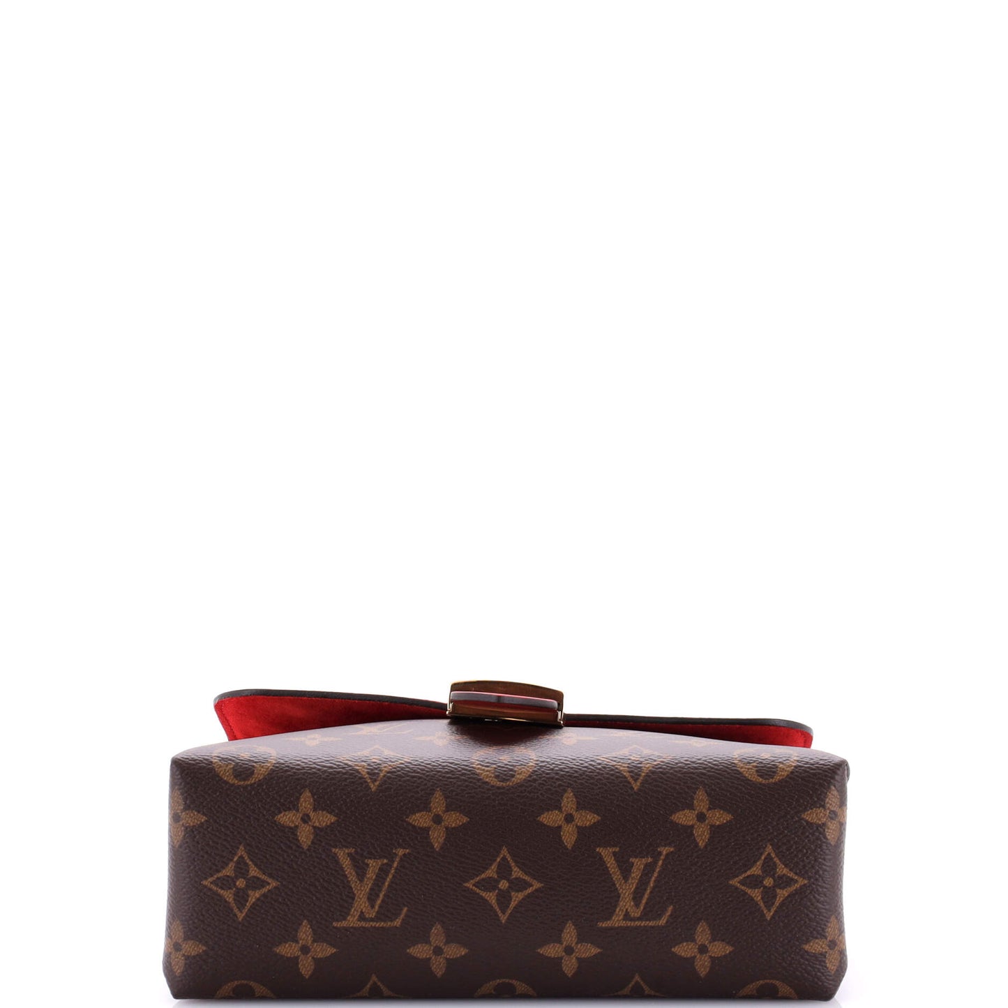 Louis Vuitton Locky Handbag Monogram Canvas with Leather BB