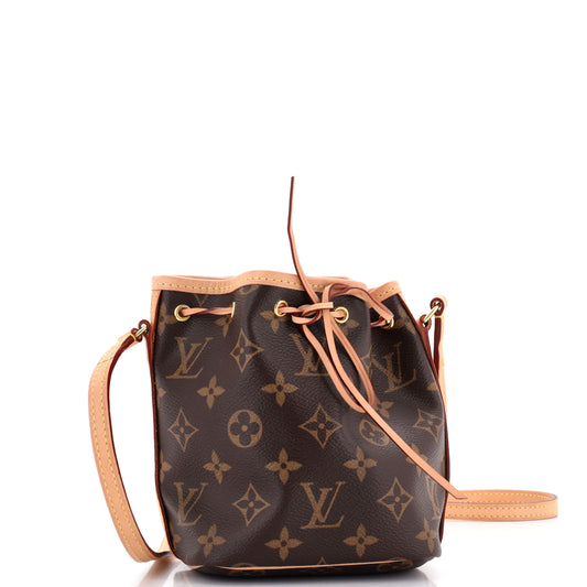 Louis Vuitton Noe Handbag Monogram Canvas Nano