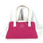 Chanel Boston Duffel bag Canvas / Leather pink By color CC COCO Mark Women d