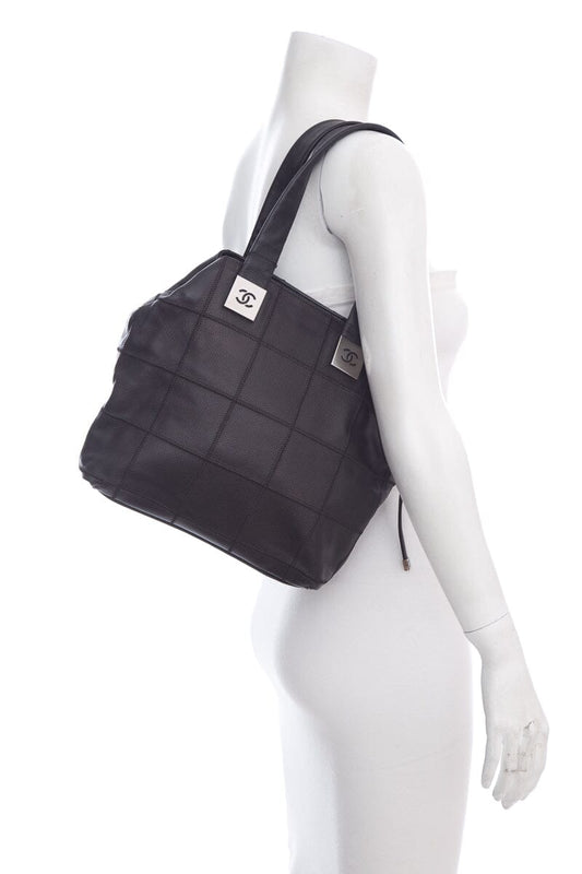 Chanel Leather Black Luxury Handbag Style 2