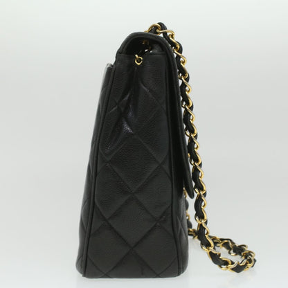 Chanel Caviar Black Shoulder Bag