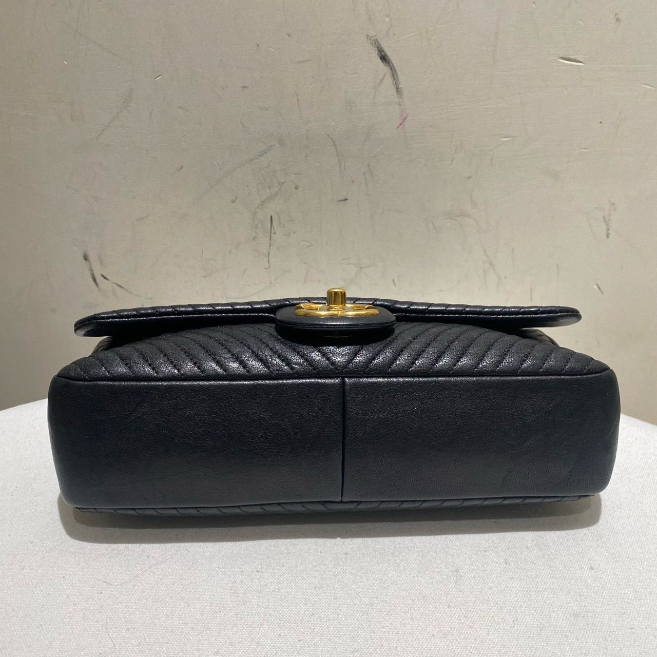 Chanel Classic Flap Leather Black Crossbody