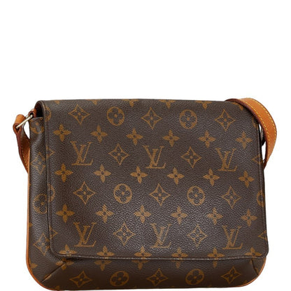 Louis Vuitton  Pvc Leather Handbag Shoulder Bag