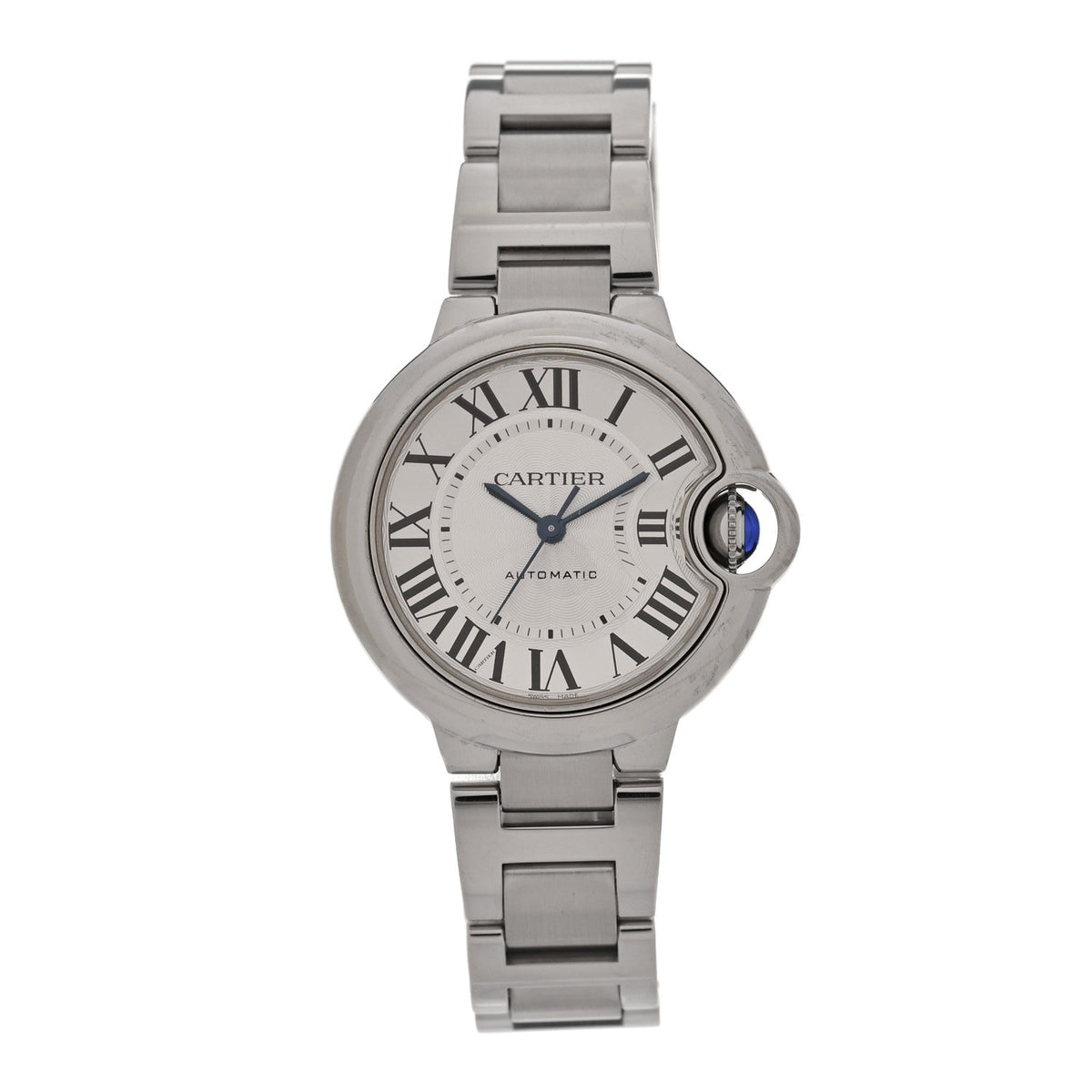 Stainless Steel 33mm Ballon Bleu De Cartier Automatic Watch
