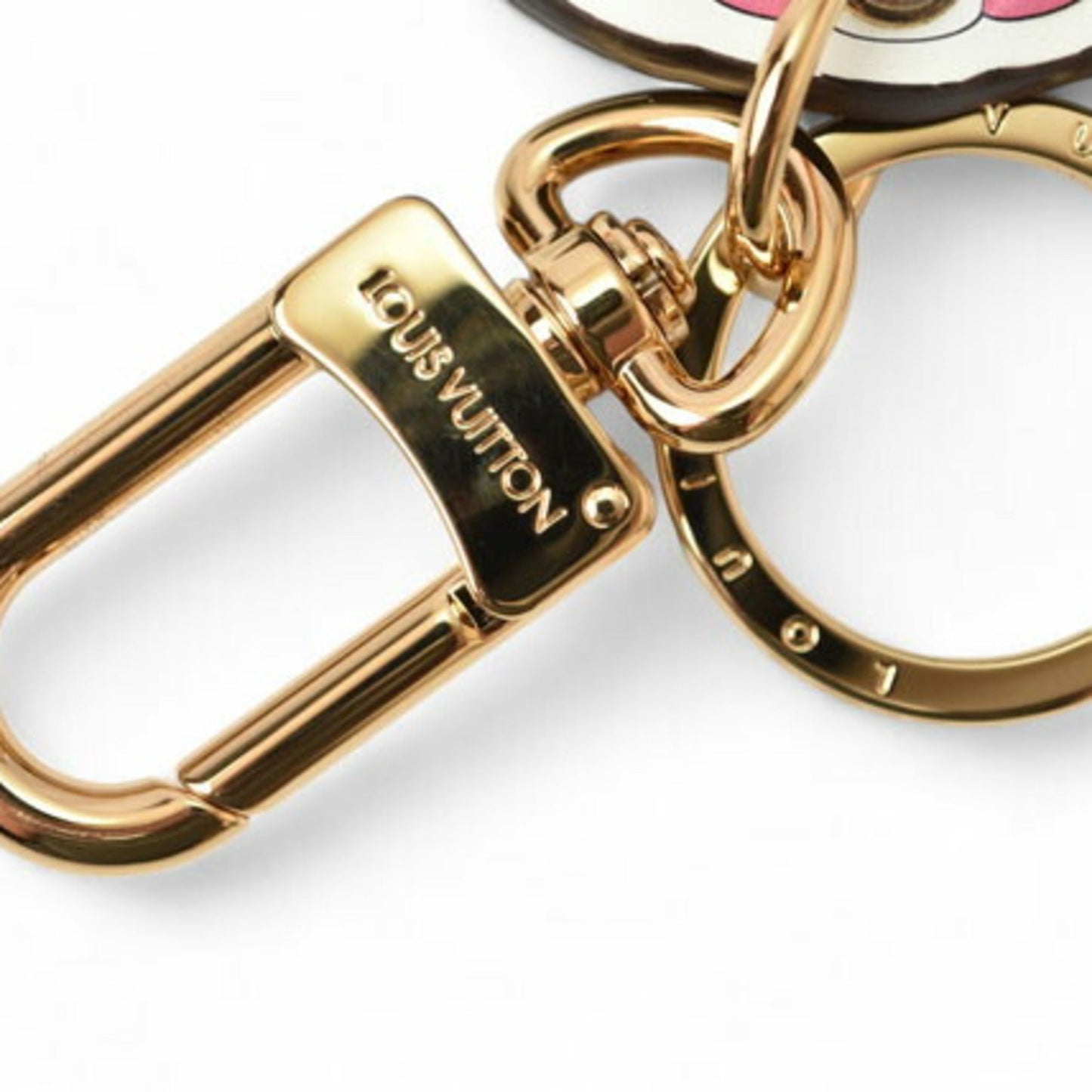Louis Vuitton   Brass Monogram Keyring