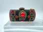 Chanel 1981 Jewelled Metal Clutch