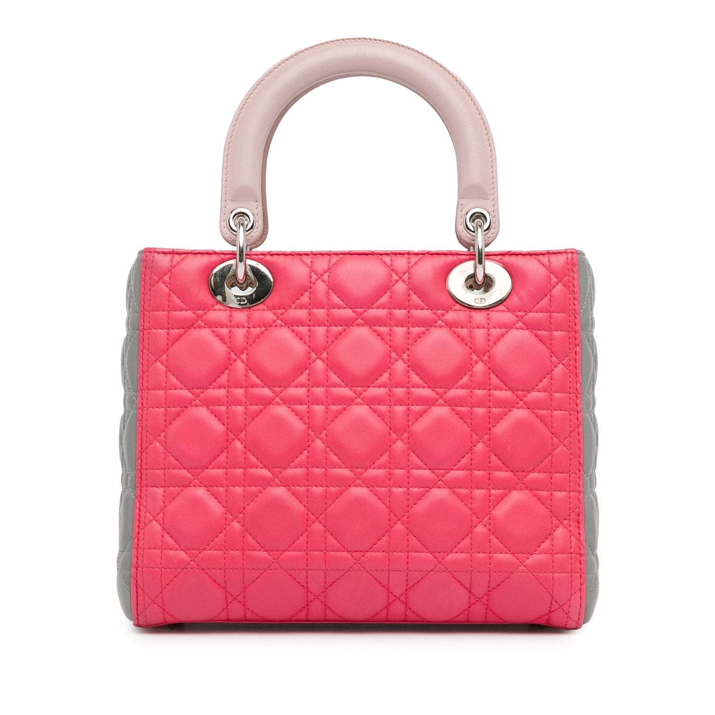 Dior Lady Dior Cannage Pink Handbag