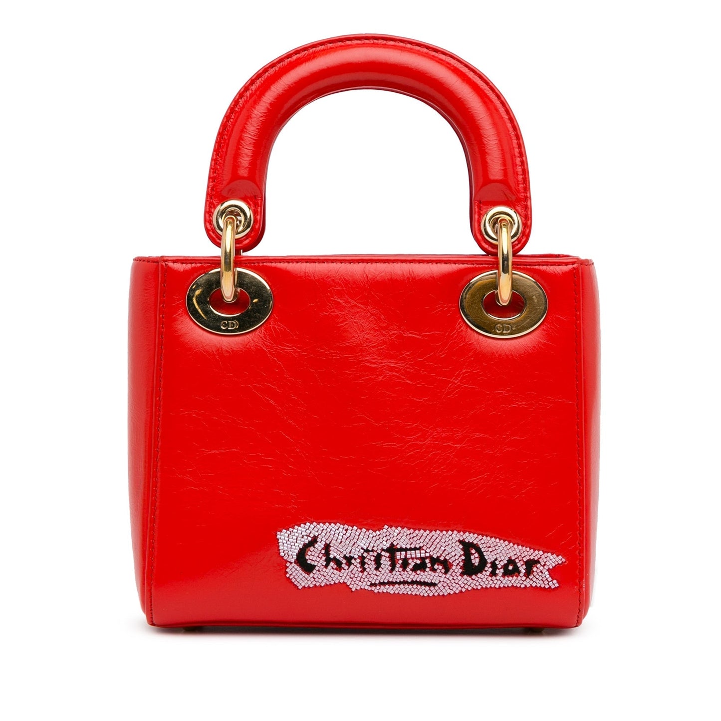 Dior Lady Dior Chain Leather Shoulder Bag