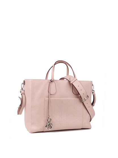 Dior Pink Leather Diaper Tote