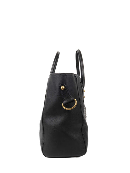 Dior Diorangeles Studded Leather Tote