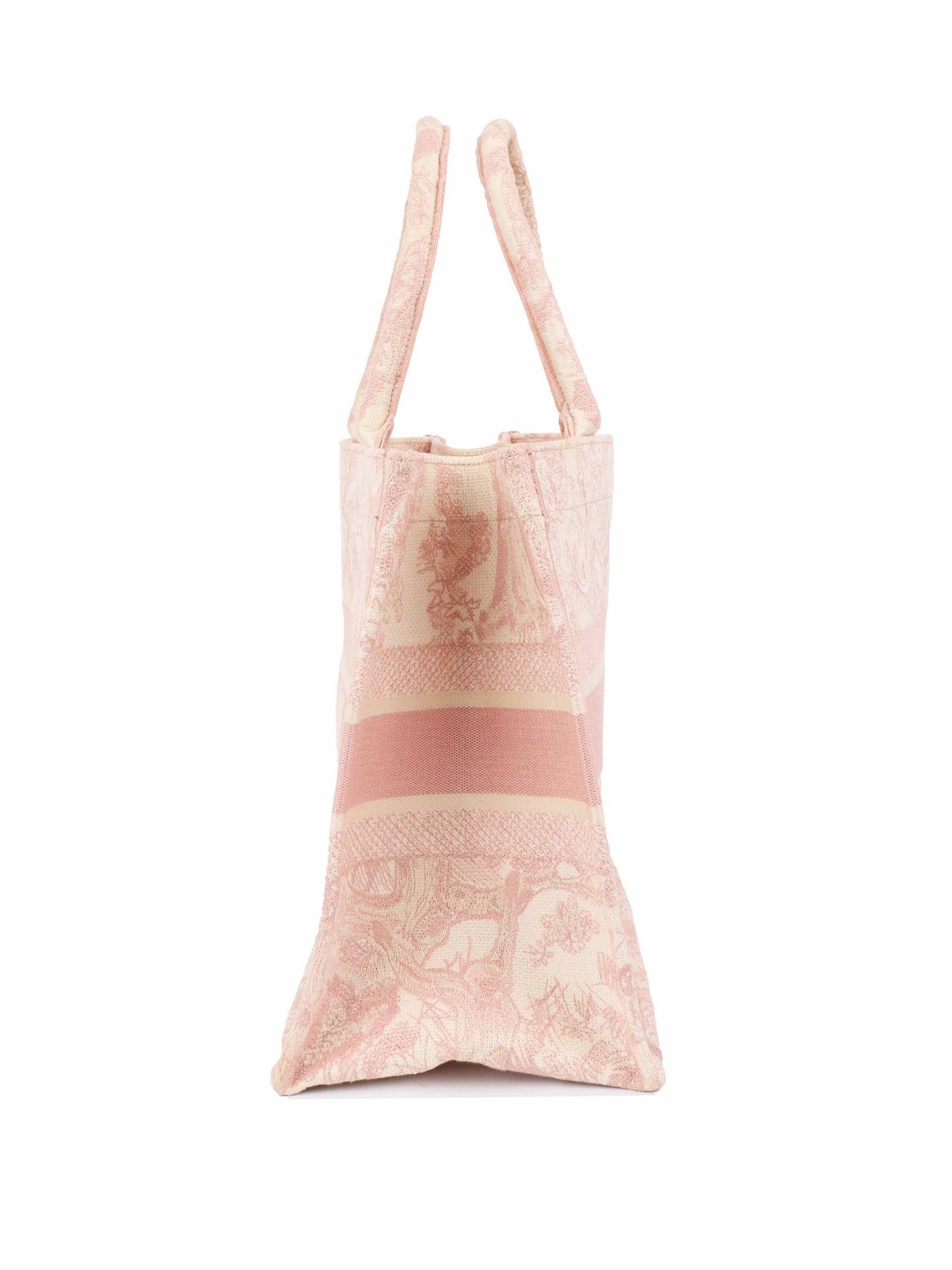 Dior Pink Cream Medium Book Tote