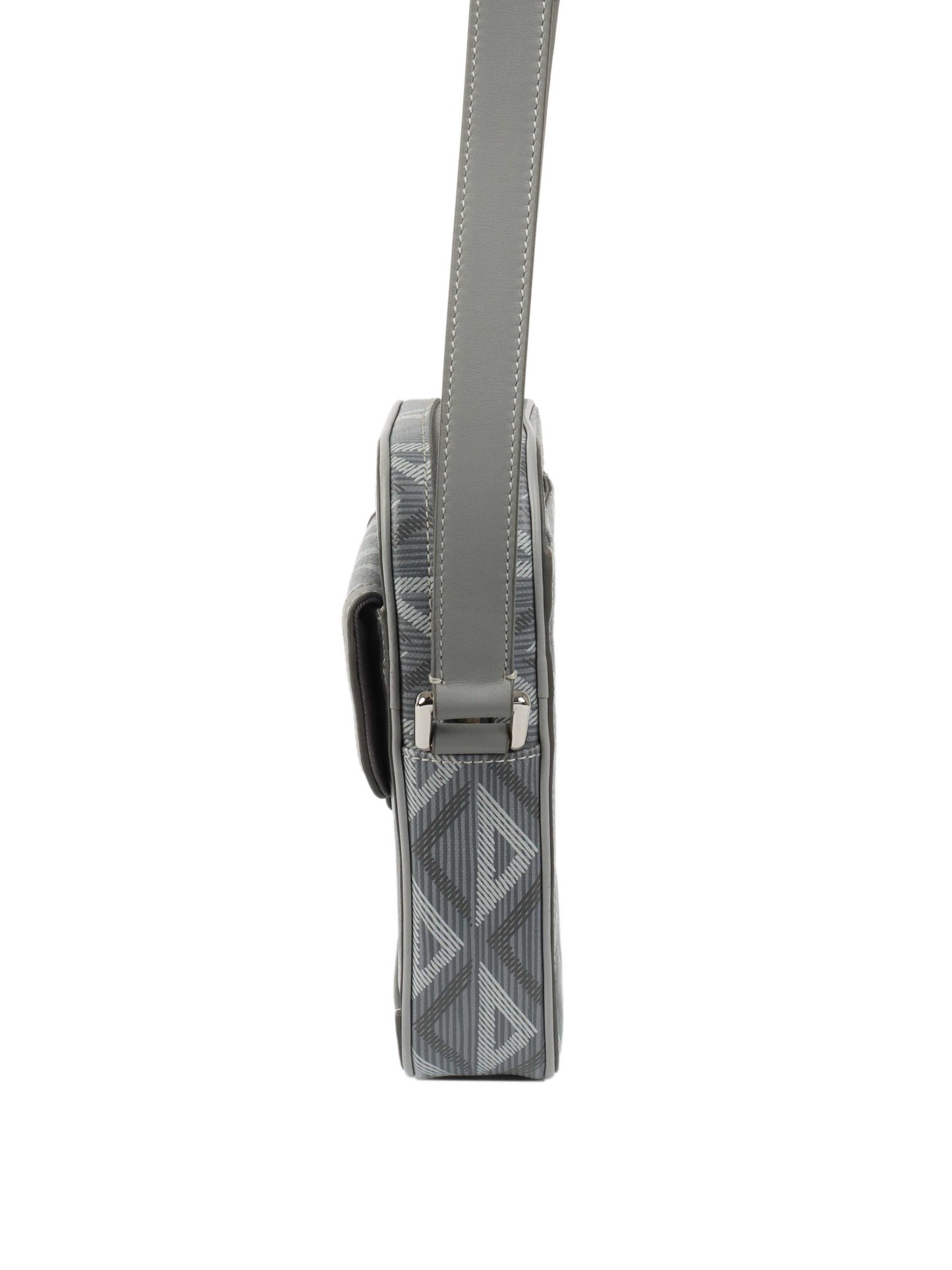 Dior Silver 'Hit The Road' Vertical Crossbody Pouch