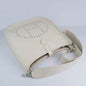 Luxury Hermes Evelyne I Handbag Beige Silver