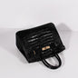 Luxury Hermes Birkin 30Cm Crocodile Leather Bag With Strap Black Gold