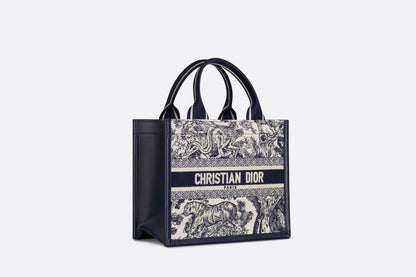 Dior Book Tote Leather Mini Tote Bag