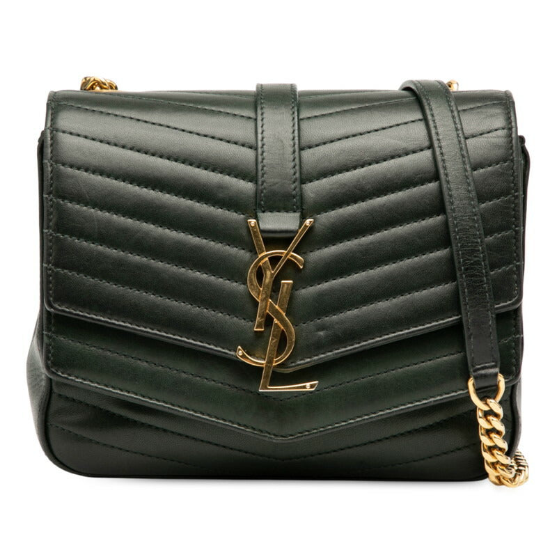 Saint Laurent Leather Red Shoulder Bag Style 5