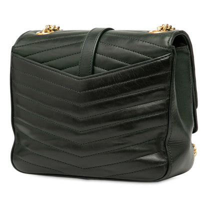 Saint Laurent Leather Red Shoulder Bag Style 5