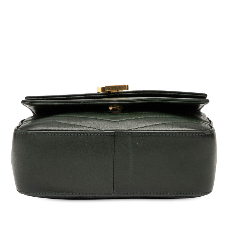 Saint Laurent Leather Red Shoulder Bag Style 5