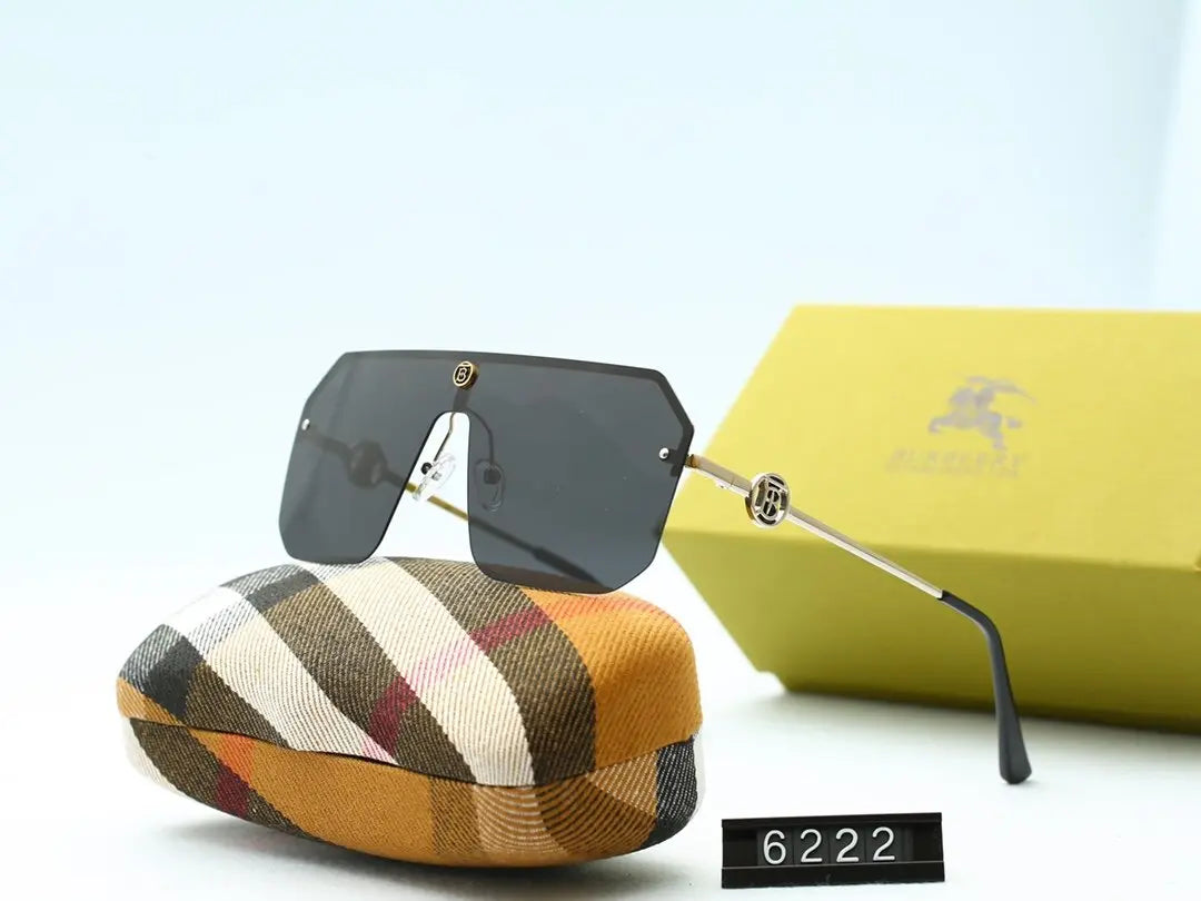 6 COLORS Half Frame THIN METAL FRAME SUNGLASSES