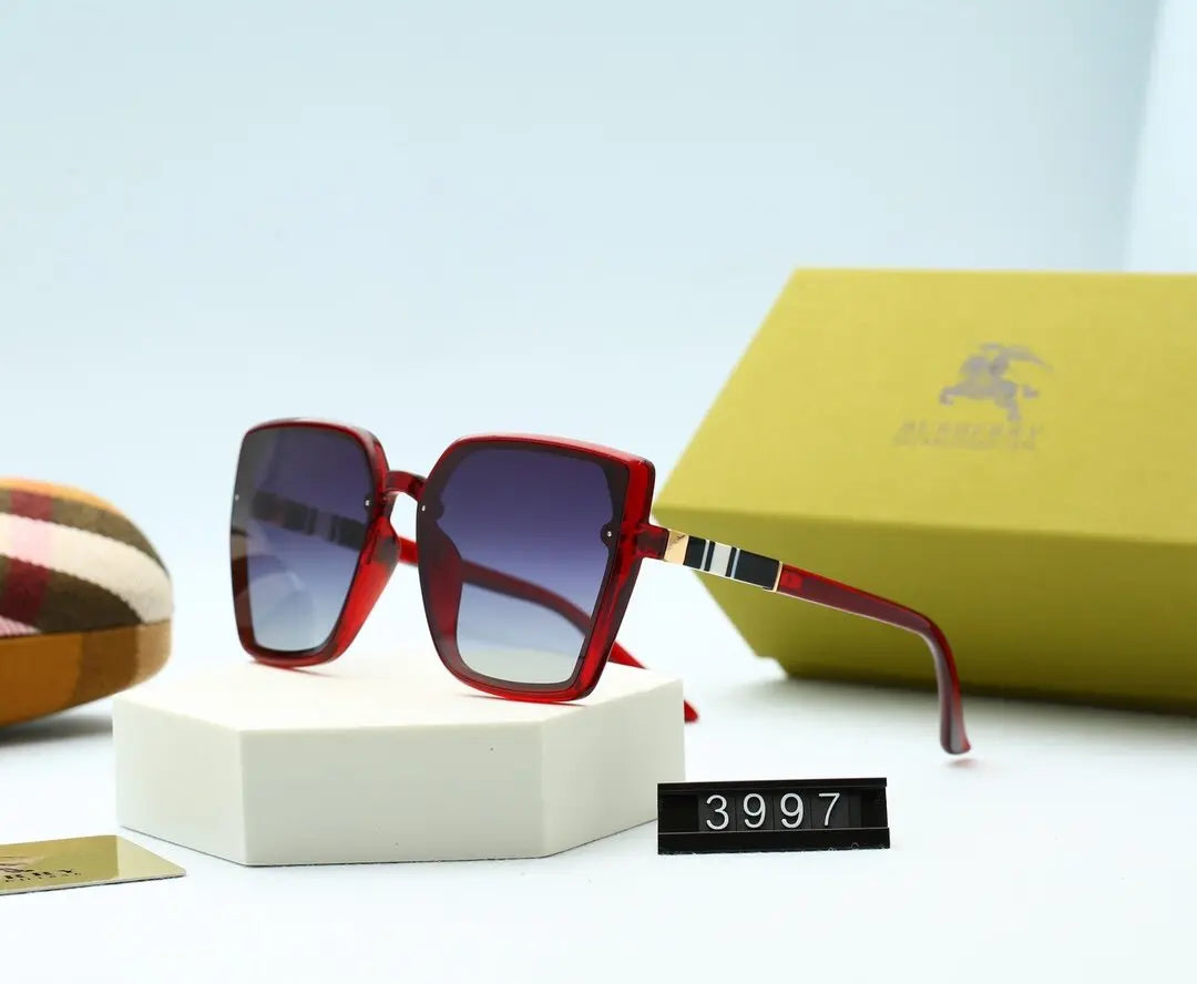 5 COLORS CLASSICAL SQUARE POLARIZED WOMEN SUNGLASSES