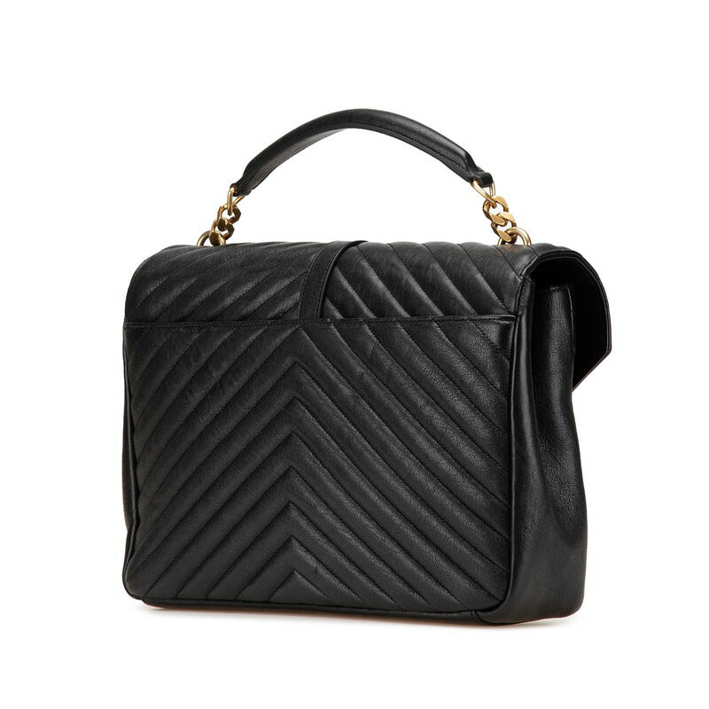 Saint Laurent YSL Monogram V Stitch 2Way Bag