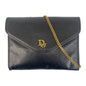Dior Shoulder Bag leather Black GoldMetal