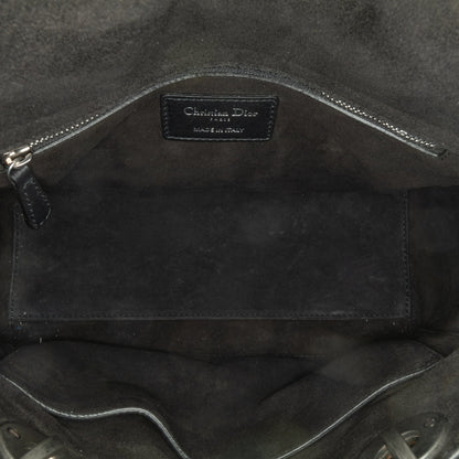 Dior Lady Dior Leather Shoulder Bag
