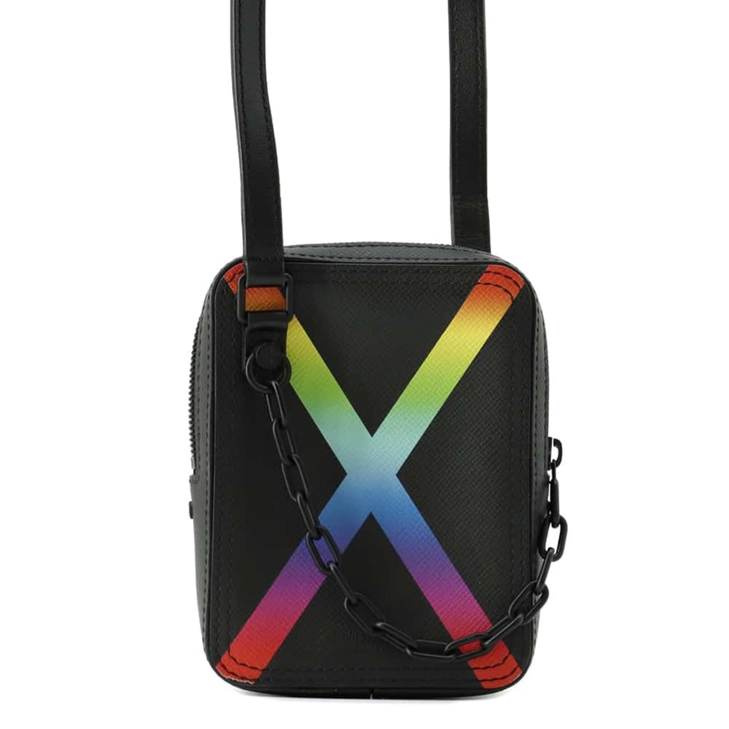 Louis Vuitton  Noir Taiga Leather Shoulder Bag