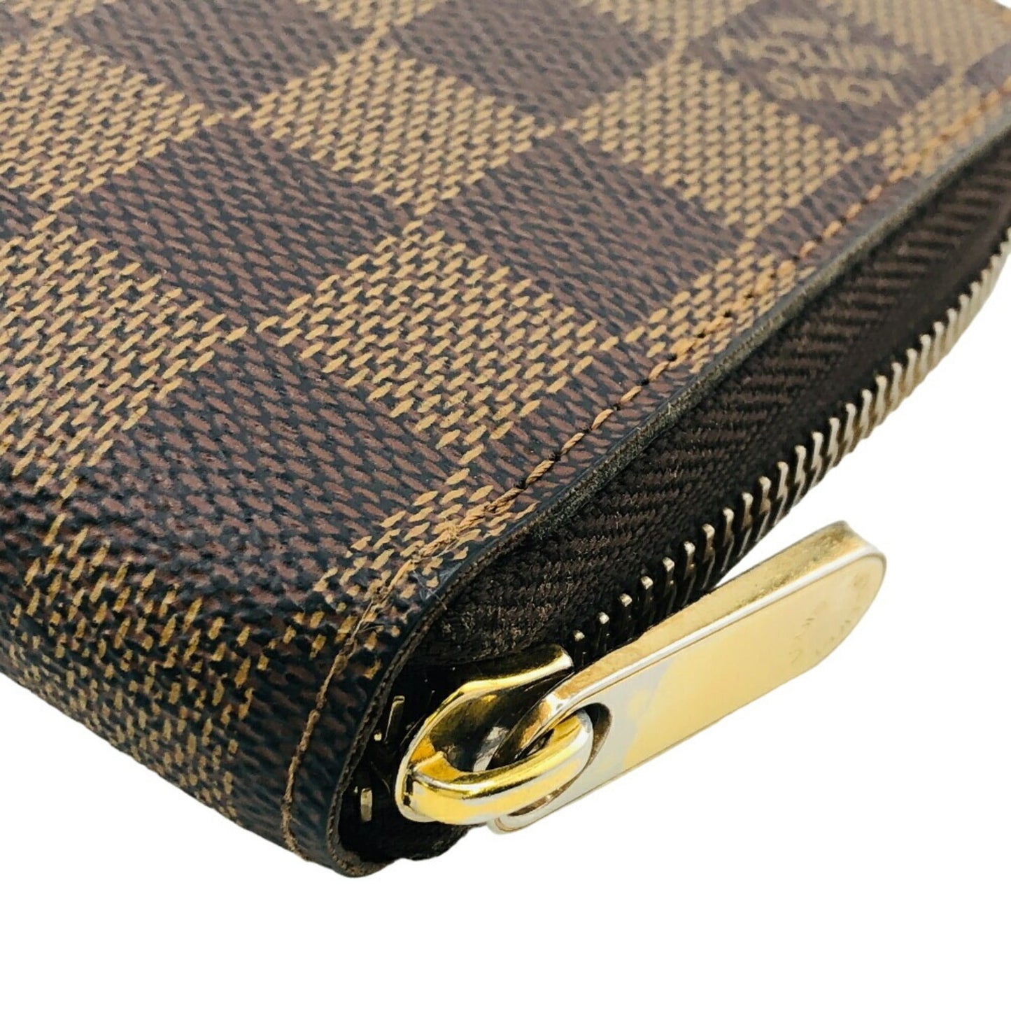 Louis Vuitton  Leather Long Wallet (Bi-Fold)