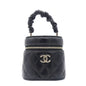 Chanel Black 22S Top Handle Mini Vanity Bag