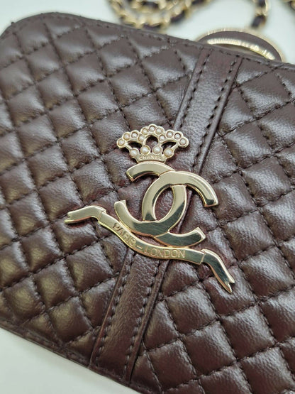 Chanel 2008 Micro Paris-London Clutch Bag
