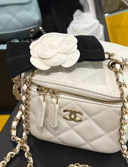 Chanel Vanity Lambskin Clutch